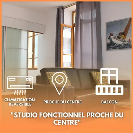 Appartement Le Leon By Apirent #balcon #calme #climatisation #central Cannes